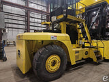 2010 HOIST P1050 105000 LB DIESEL FORKLIFT PNEUMATIC 180" 2 STAGE MAST SIDE SHIFTING FORK POSITIONER CAB WITH A/C 6626 HOURS STOCK # BF94591169-LJND - United Lift LLC