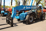 2015 GENIE GTH1056 10000 LB DIESEL TELESCOPIC FORKLIFT TELEHANDLER PNEUMATIC 4WD OUTRIGGERS HEATED CAB 2700 HOURS STOCK # BF9895149-NLE - United Lift Equipment LLC