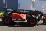 2017 SKYJACK SJ1056-THS 10000 LB DIESEL TELESCOPIC FORKLIFT TELEHANDLER PNEUMATIC 4WD OUTRIGGERS HEATED CAB 2465 HOURS STOCK # BF9969759-NLE - United Lift Equipment LLC