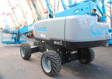 2019 GENIE S65XC WITH JIB ARM TELESCOPIC STRAIGHT BOOM LIFT AERIAL LIFT WITH WELDER READY BUILT IN GENERATOR 65' REACH DIESEL 4WD 377 HOURS STOCK # BF9845129-NLPA - United Lift LLC