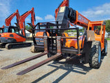 2019 SKYTRAK 10054 10000 LB DIESEL TELESCOPIC FORKLIFT TELEHANDLER OUTRIGGERS OPEN CAB 1586 HOURS STOCK # BF91241139-NLE - United Lift Equipment LLC