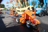 2021 JLG E450AJ ARTICULATING BOOM LIFT AERIAL LIFT WITH JIB ARM 45' REACH ELECTRIC 832 HOURS STOCK # BF9491739-NLE - United Lift LLC