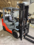 2016 TOYOTA 8FGCU30 6000 LB LP GAS FORKLIFT CUSHION 83/171" 3 STAGE MAST SIDE SHIFTING FORK POSITIONER 1158 HOURS STOCK # BF992119-BUF - United Lift LLC