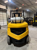 2021 CATERPILLAR/MITSUBISHI FG50CN1 11000 LB CAPACITY LP GAS FORKLIFT PNEUMATIC 94/189" 3 STAGE MAST SIDE SHIFTER 1134 HOURS STOCK # BF9296319-BUF - United Lift LLC