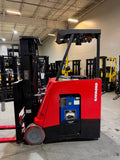 2014 RAYMOND 415-C30TT 3000 LB ELECTRIC DOCK STOCKER FORKLIFT 88/190" 3 STAGE MAST SIDE SHIFTER 3044 HOURS STOCK # BF962879-BUF - United Lift LLC