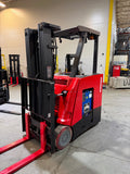 2014 RAYMOND 415-C30TT 3000 LB ELECTRIC DOCK STOCKER FORKLIFT 88/190" 3 STAGE MAST SIDE SHIFTER 3044 HOURS STOCK # BF962879-BUF - United Lift LLC