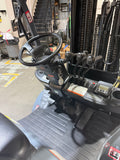 2012 TOYOTA 8FGCU25 5000 LB LP GAS FORKLIFT CUSHION 99/290" QUAD MAST SIDE SHIFTER STOCK # BF987759-BUF - United Lift LLC