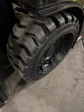 2021 HYSTER E80XN 8000 LB ELECTRIC FORKLIFT CUSHION 95/186" 3 STAGE MAST SIDE SHIFTER 740 HOURS STOCK # BF9156879-BUF - United Lift LLC
