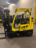 2018 HYSTER S50FT 5000 LB LP GAS FORKLIFT CUSHION 84/189" 3 STAGE MAST SIDE SHIFTER 1258 HOURS STOCK # BF9153729-BUF - United Lift LLC