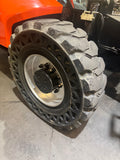 2016 JLG 1255 12000 LB DIESEL TELESCOPIC FORKLIFT TELEHANDLER SOLID AIR BOSS TIRES 4WD OUTRIGGERS CAB WITH HEAT & AC 1765 HOURS STOCK # BF9615139-BUF - United Lift LLC