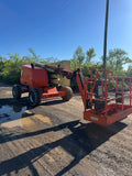 2016 JLG 450AJ ARTICULATING BOOM LIFT AERIAL LIFT WITH JIB ARM 45' REACH DIESEL 4WD 1232 HOURS ORIGINAL PAINT STOCK # BF9252669-BUF - United Lift LLC