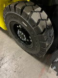 2025 DEWALT LIFT TRUCK DDFP-18 NON-COMPUTERIZED NISSAN K25 DUAL FUEL (can run on Gasoline or Propane) 3500 LB CAPACITY SOLID PNEUMATIC TIRES 83/185" LIFT HEIGHT 3 STAGE MAST SIDE SHIFTING FORK POSITIONER 2000hr/2YR WARRANTY STOCK # BF9218579-BUF - United Lift LLC