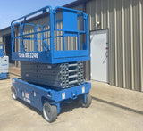 2007 GENIE GS3246 SCISSOR LIFT 32' REACH 24 VOLT ELECTRIC SMOOTH CUSHION TIRES 670 HOURS STOCK # BF999879-ARB - United Lift LLC