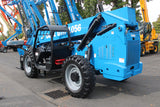 2019 GENIE GTH1056 10000 LB DIESEL TELESCOPIC FORKLIFT TELEHANDLER PNEUMATIC 4WD OUTRIGGERS OPEN CAB 2135 HOURS STOCK # BF9748539-NLE - United Lift LLC
