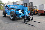 2019 GENIE GTH1056 10000 LB DIESEL TELESCOPIC FORKLIFT TELEHANDLER PNEUMATIC 4WD OUTRIGGERS OPEN CAB 2135 HOURS STOCK # BF9748539-NLE - United Lift LLC