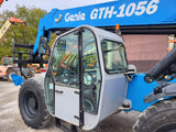 2014 GENIE GTH1056 10000 LB DIESEL TELESCOPIC FORKLIFT TELEHANDLER PNEUMATIC ENCLOSED HEATED CAB 4WD 4966 HOURS STOCK # BF9671149-VAOH - United Lift Equipment LLC