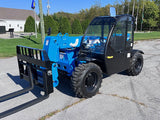 2023 GENIE GTH5519 5500 LB DIESEL TELESCOPIC FORKLIFT TELEHANDLER PNEUMATIC 4WD ENCLOSED HEATED CAB BRAND NEW STOCK # BF9711259-PAB - United Lift Equipment LLC