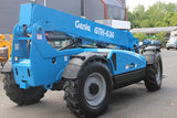 2016 GENIE GTH636 6000 LB DIESEL TELESCOPIC FORKLIFT TELEHANDLER PNEUMATIC 4WD CAB WITH HEAT AND AC 2272 HOURS STOCK # BF9542319-NLE - United Lift LLC