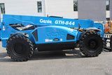 2017 GENIE GTH844 8000 LB DIESEL TELESCOPIC FORKLIFT TELEHANDLER PNEUMATIC 4WD AUXILIARY HYDRAULICS 2195 HOURS STOCK # BF9598129-NLE - United Lift LLC