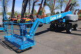 2018 GENIE S65 TELESCOPIC STRAIGHT BOOM LIFT AERIAL LIFT WITH JIB ARM 65' REACH DIESEL 4WD 1813 HOURS STOCK # BF9645429-BUF - United Lift LLC