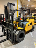 2014 CATERPILLAR P11000 11000 LB LP GAS FORKLIFT PNEUMATIC 95/189" 3 STAGE MAST SIDE SHIFTER DUAL TIRE STOCK # BF9231849-BUF - United Lift LLC