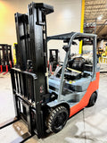 2022 TOYOTA 8FGCU30 6000 LB LP GAS FORKLIFT CUSHION 94/198" 3 STAGE MAST SIDE SHIFTER 814 HOURS STOCK # BF9132149-BUF - United Lift LLC