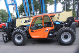 2021 JLG 1255 12000 LB DIESEL TELESCOPIC FORKLIFT TELEHANDLER PNEUMATIC ENCLOSED HEATED CAB OUTRIGGERS 4WD 1683 HOURS STOCK # BF91148939-NLE - United Lift LLC