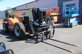 2019 JLG 1255 12000 LB DIESEL TELESCOPIC FORKLIFT TELEHANDLER PNEUMATIC ENCLOSED HEATED CAB OUTRIGGERS 4WD 2373 HOURS STOCK # BF9945879-NLE - United Lift LLC