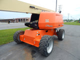 2021 JLG 660SJ TELESCOPIC BOOM LIFT AERIAL LIFT WITH JIB ARM 66' REACH DIESEL 4WD 953 HOURS STOCK # BF9791189-BUF