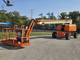 2020 JLG 860SJ STRAIGHT BOOM LIFT AERIAL LIFT WITH JIB ARM 86' REACH DIESEL 4WD 814 HOURS STOCK # BF951439-RIL