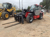 2020 MANITOU MHT790 20000 LB DIESEL PNEUMATIC TELEHANDLER 22' REACH ENCLOSED CAB 60 HOURS STOCK # BF91695159-RMCA - United Lift Equipment LLC