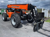 2024 SKYTRAK 8042 8000 LB DIESEL TELESCOPIC FORKLIFT TELEHANDLER PNEUMATIC 4WD ENCLOSED CAB WITH HEAT BRAND NEW STOCK # BF91251179-PAB - United Lift LLC