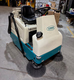 2017 TENNANT 6100 SUB-COMPACT FLOOR SWEEPER 36 VOLT ELECTRIC 338 HOURS STOCK# BF935329-BUF - United Lift LLC