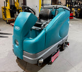 2019 TENNANT T16 SWEEPER SCRUBBER 36V ELECTRIC WITH DEBRIS HOPPER 124 HOURS BF9123749-BUF - United Lift LLC