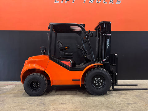 2025 VIPER RTD25F-2 5500 LB DIESEL FORKLIFT PNEUMATIC 95/185" 3 STAGE MAST SIDE SHIFTER STOCK # BF9389199-ILE - United Lift LLC