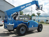 2013 GENIE GTH844 8000 LB DIESEL TELESCOPIC FORKLIFT TELEHANDLER PNEUMATIC 4WD AUXILIARY HYDRAULICS 2300 HOURS STOCK # BF923009-EEMI - United Lift Used & New Forklift Telehandler Scissor Lift Boomlift