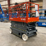 2012 SKYJACK SJ4632 SCISSOR LIFT 32' REACH ELECTRIC SMOOTH CUSHION TIRES 355 HOURS STOCK # BF998529-WIB - United Lift Equipment LLC