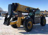 2014 CAT TL1255C 12000 LB DIESEL TELESCOPIC FORKLIFT TELEHANDLER PNEUMATIC 4WD ENCLOSED HEATED CAB 3854 HOURS STOCK # BF9835129-115-ZMN - United Lift Used & New Forklift Telehandler Scissor Lift Boomlift