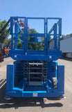 2013 GENIE GS3369RT DIESEL ROUGH TERRAIN SCISSOR LIFT 33′ REACH 4WD WITH OUTRIGGERS 1420 HOURS STOCK # BF9295159-NLEQ - United Lift Equipment LLC