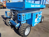 2013 GENIE GS3369RT DUAL FUEL ROUGH TERRAIN SCISSOR LIFT 33′ REACH 4WD 860 HOURS STOCK # BF9275149-VAOH - United Lift Equipment LLC
