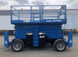 2016 GENIE GS5390RT SCISSOR LIFT 53' REACH DUAL FUEL ROUGH TERRAIN 4WD 985 HOURS STOCK # BF9498359-NLEQ - United Lift Equipment LLC