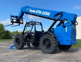 2013 GENIE GTH1056 10000 LB DIESEL TELESCOPIC FORKLIFT TELEHANDLER PNEUMATIC 4WD 2677 HOURS STOCK # BF9848579-WIB - United Lift Equipment LLC