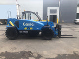 2019 GENIE GTH2506 5500 LB DIESEL TELESCOPIC FORKLIFT TELEHANDLER PNEUMATIC 4WD ENCLOSED HEATED CAB 1120 HOURS STOCK # BF9598749-NLEPA - United Lift Equipment LLC