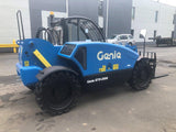 2019 GENIE GTH2506 5500 LB DIESEL TELESCOPIC FORKLIFT TELEHANDLER PNEUMATIC 4WD ENCLOSED HEATED CAB 1120 HOURS STOCK # BF9598749-NLEPA - United Lift Equipment LLC