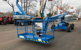 2018 GENIE S45 TELESCOPIC STRAIGHT BOOM LIFT AERIAL LIFT WITH JIB 45' REACH DIESEL 4WD 1120 HOURS STOCK # BF9549739-NLEQ - United Lift Equipment LLC