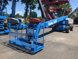 2014 GENIE S85 TELESCOPIC STRAIGHT BOOM LIFT AERIAL LIFT WITH JIB ARM 85' REACH DIESEL 4WD 2355 HOURS STOCK # BF9672359-NLEQ - United Lift Equipment LLC