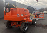 2013 JLG 460SJ TELESCOPIC STRAIGHT BOOM LIFT AERIAL LIFT WITH JIB ARM 46' REACH DIESEL 4WD 2887 HOURS STOCK # BF9398759-NLEQ - United Lift Equipment LLC