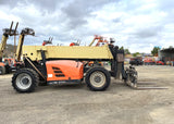 2015 JLG G12-55A 12000 LB DIESEL TELESCOPIC FORKLIFT TELEHANDLER PNEUMATIC 4WD OPEN CAB OUTRIGGERS 2722 HOURS STOCK # BF9812579-EBCA - United Lift Equipment LLC