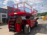 2015 MEC TITAN-BOOM 60S 60' REACH SCISSOR LIFT DIESEL 4WD 1470 HOURS STOCK # BF91398769-NLEQ - United Lift Equipment LLC