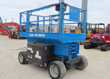 2015 GENIE GS3369RT DIESEL ROUGH TERRAIN SCISSOR LIFT 33′ REACH 4WD 1890 HOURS STOCK # BF9191139-BDEB - United Lift Equipment LLC